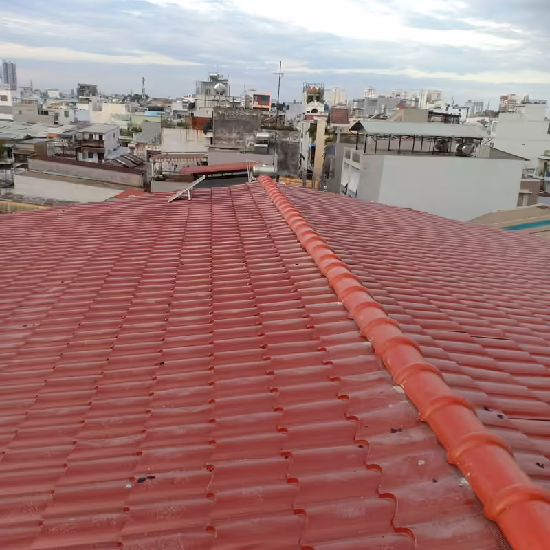 Lợp lại mái ngói chống dột
